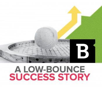 The average bounce rate is around 50 percent, but see how low this Brafton client's bounce rate fell due to a great marketing strategy. 