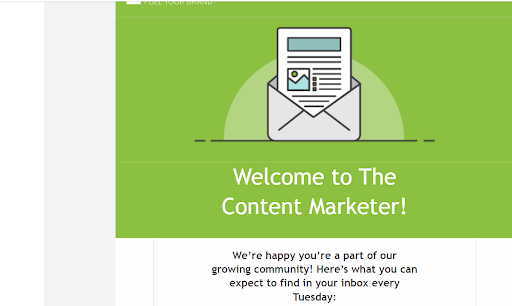 advertising example brafton newsletter