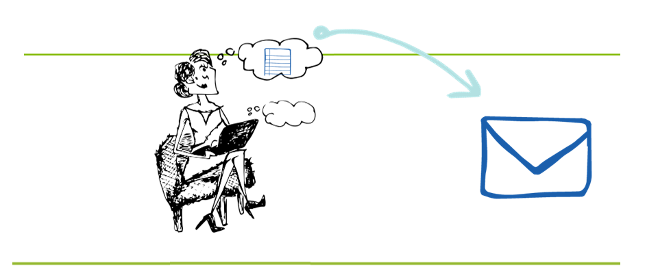 turning content into emails